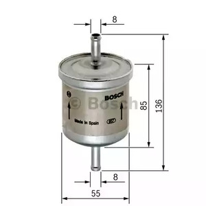 Топливный фильтр BOSCH F 026 402 001