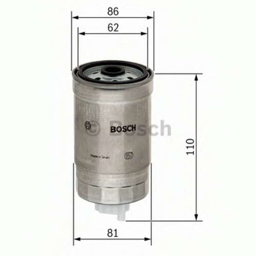 Фильтр топливный BOSCH F026402011