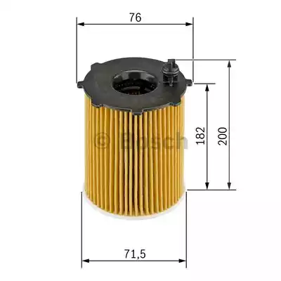 Масляный фильтр BOSCH F026407002