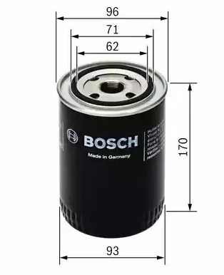 Масляный фильтр BOSCH F026407057