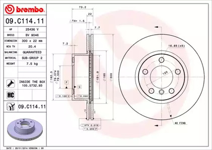 Тормозной диск prime line - uv coated