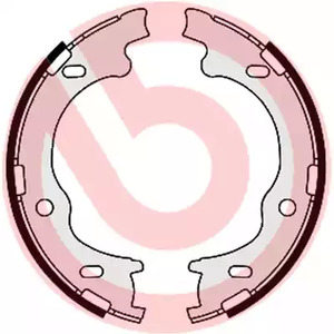 Комплект тормозных колодок стояночная тормозная система essential line
