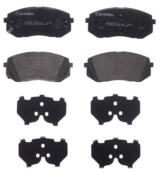 Колодки тормозные дисковые BREMBO P30093
