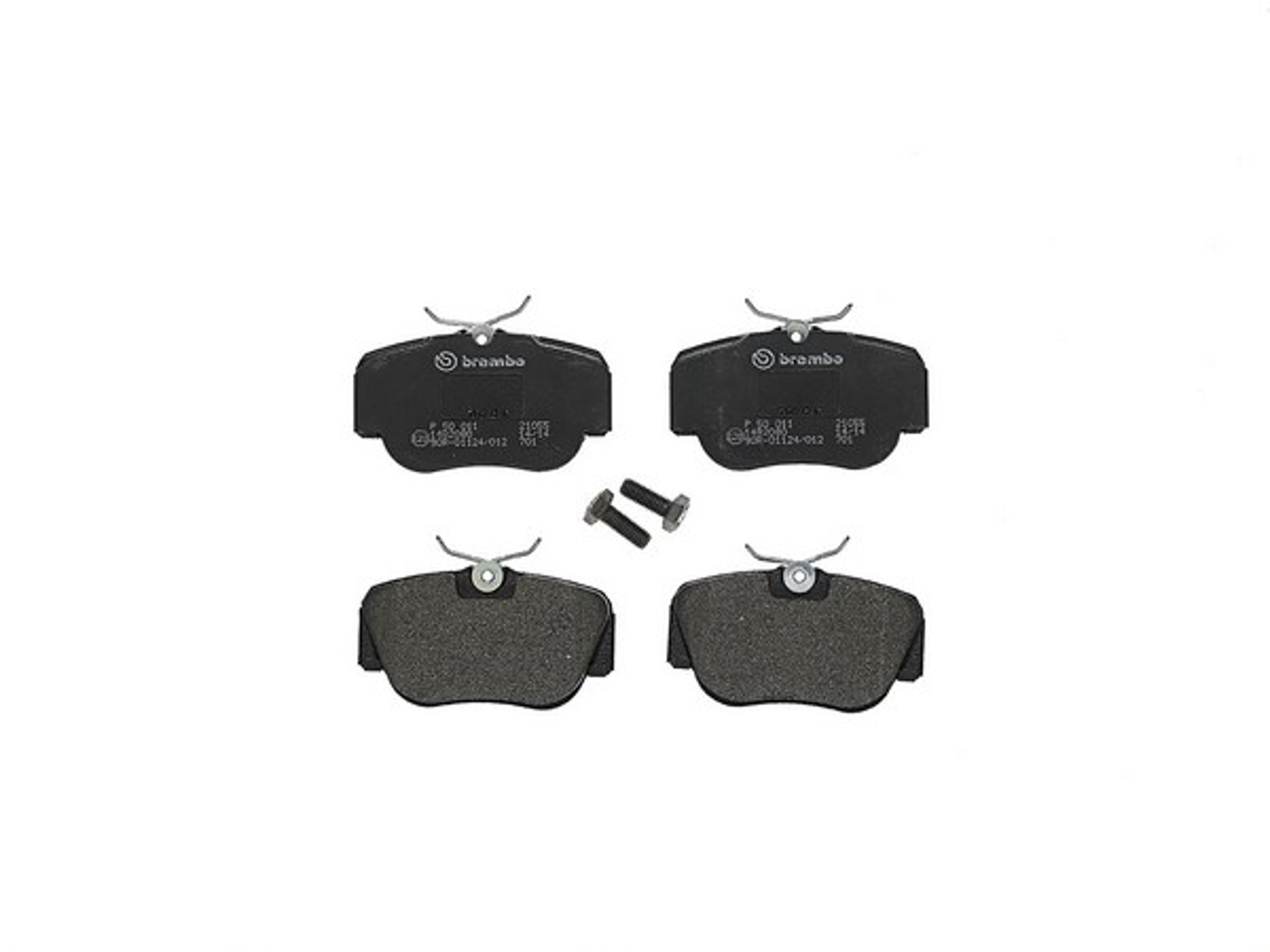 Колодки тормозные дисковые BREMBO P50011