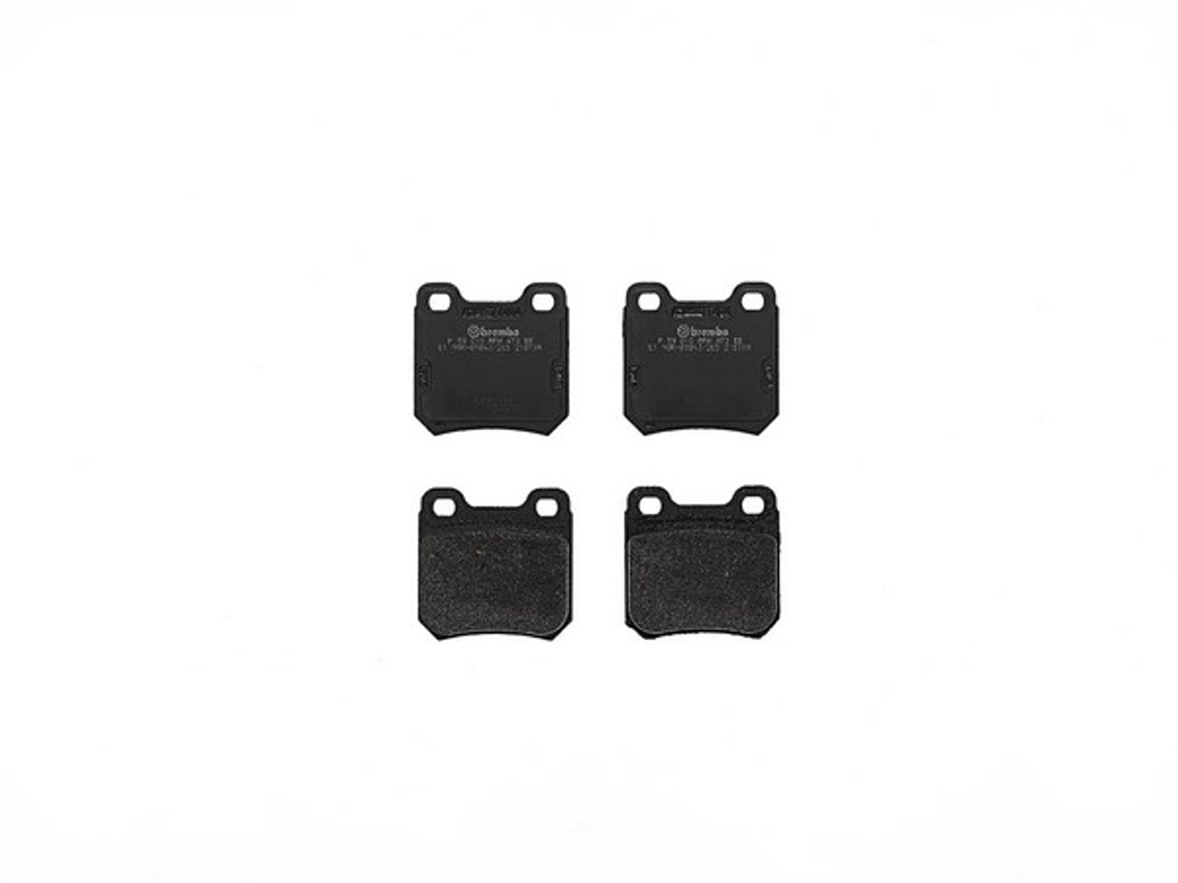 Колодки тормозные дисковые BREMBO P59010