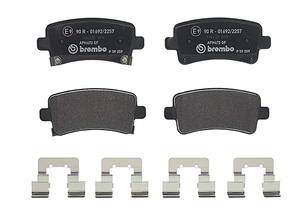 Тормозные колодки BREMBO P59059