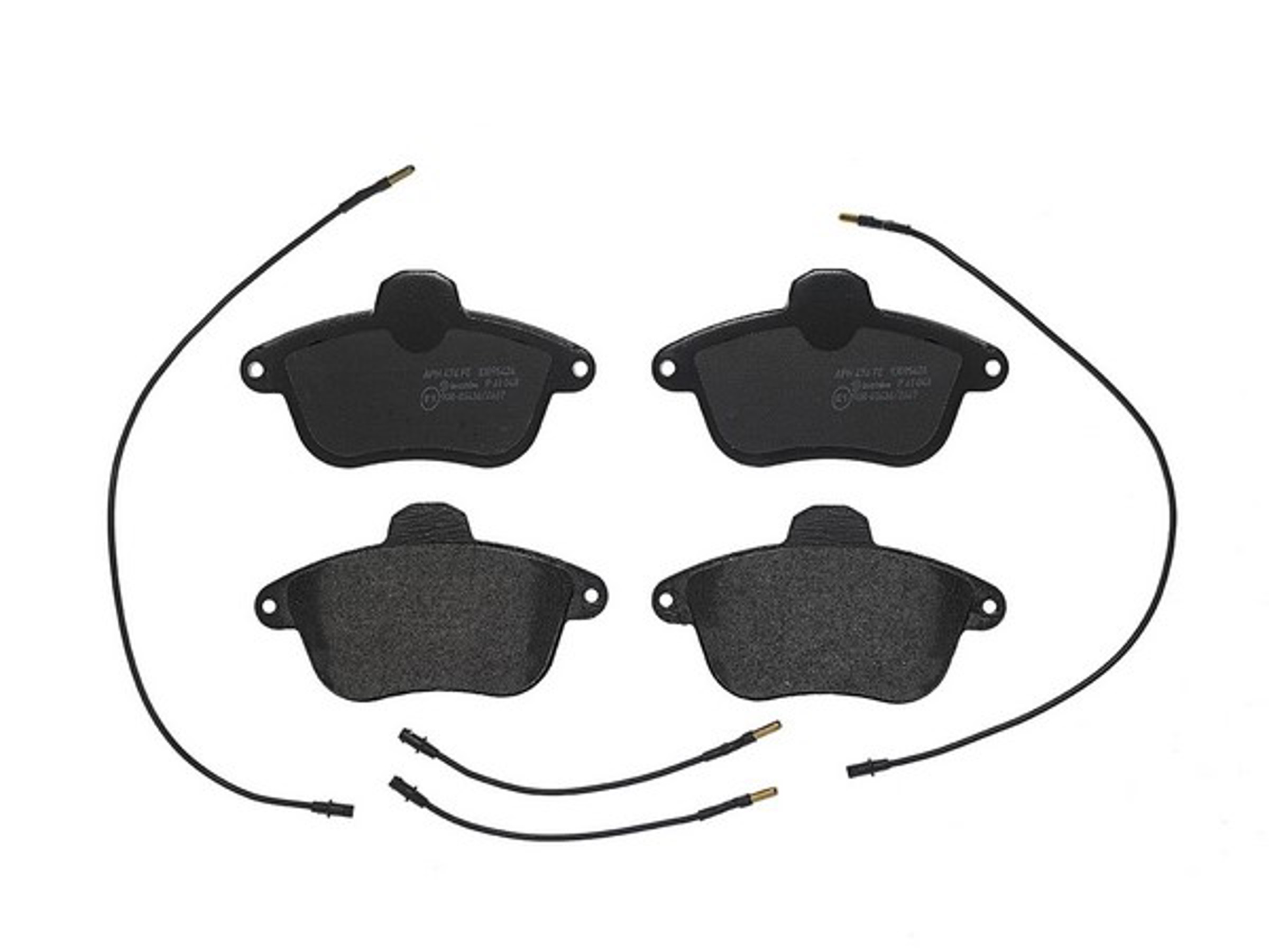 Колодки тормозные дисковые BREMBO P61048