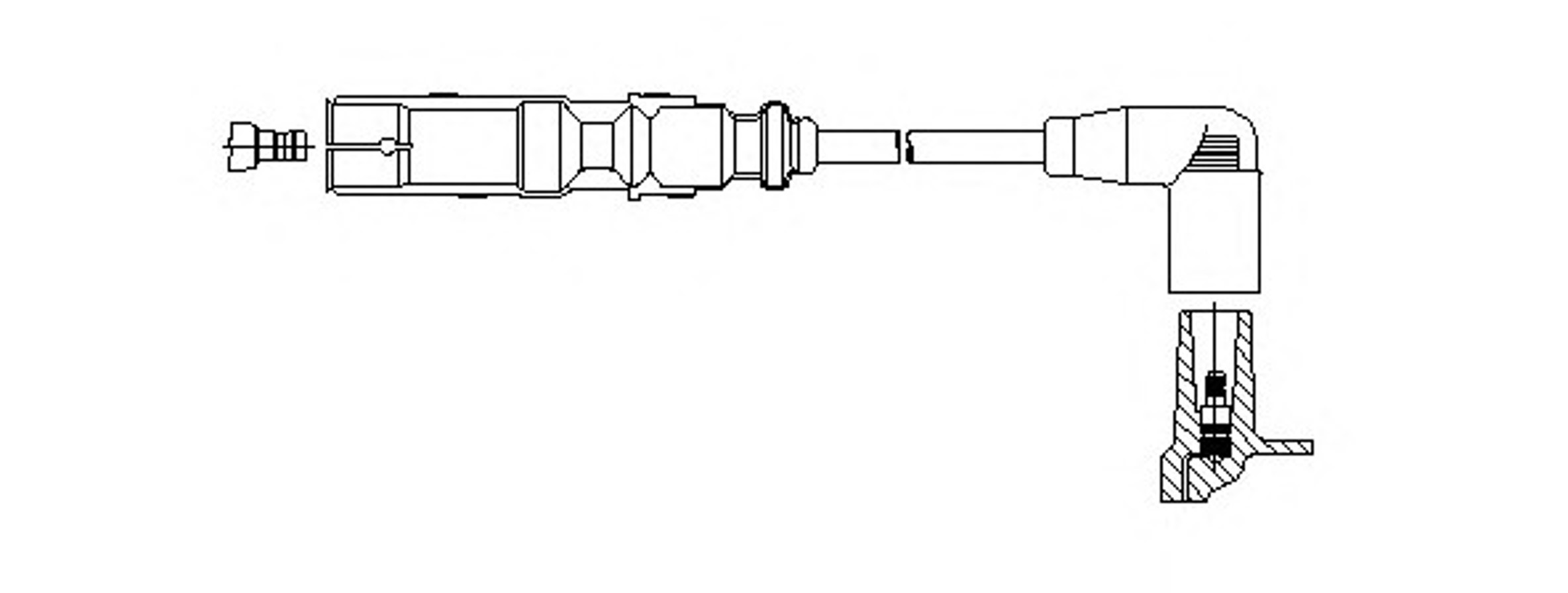 Провод зажигания BREMI 162/47