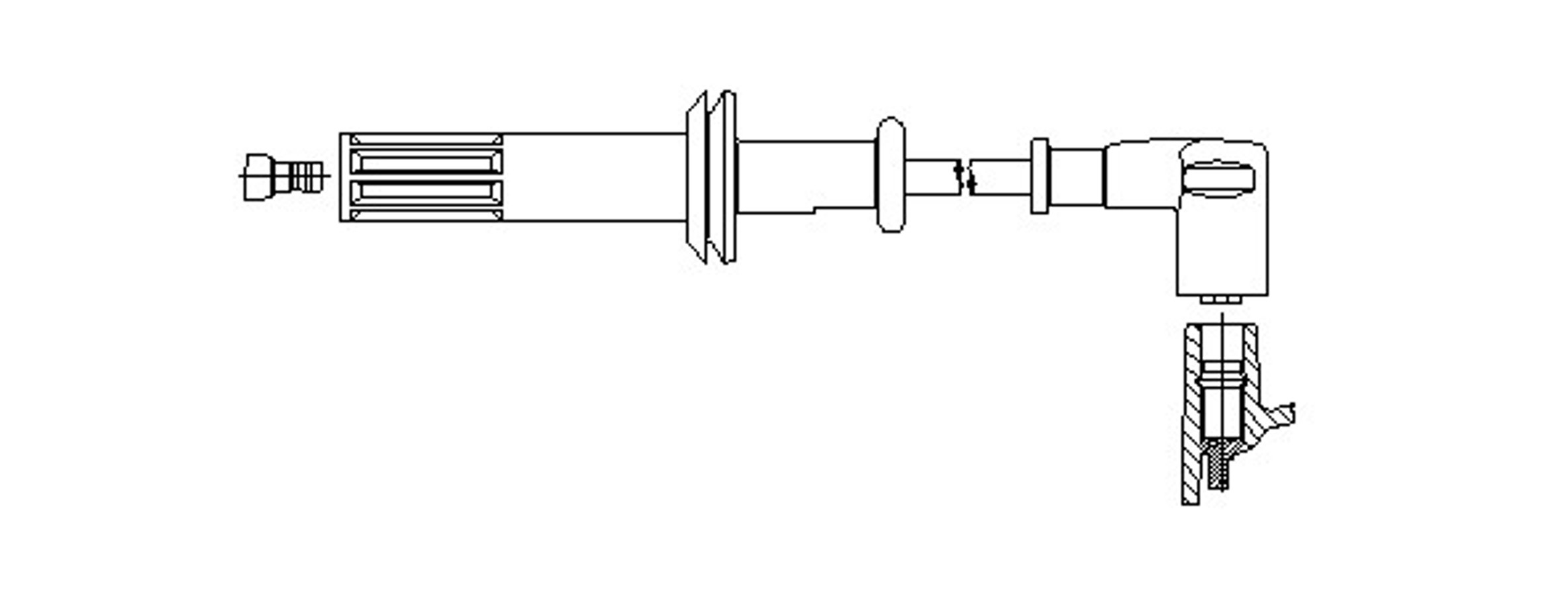Провод зажигания BREMI 721/46