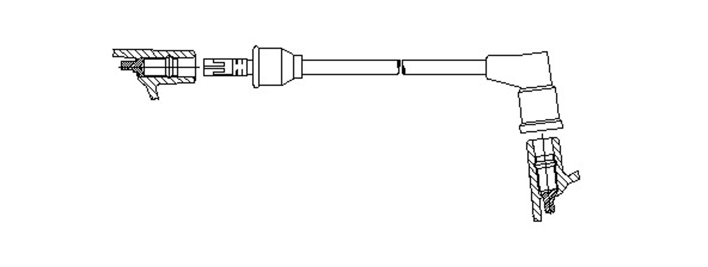 Провод зажигания BREMI 814/50
