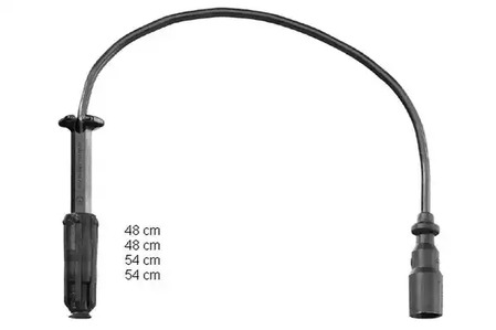 Комплект проводов зажигания CHAMPION CLS065