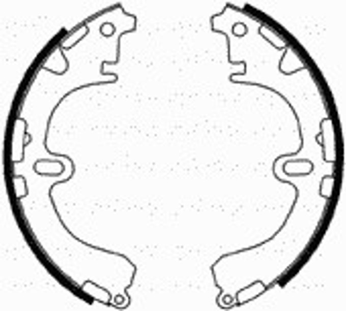 Комплект тормозных колодок CIFAM 153-422
