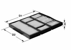 Салонный фильтр CLEAN FILTERS NC2371CA