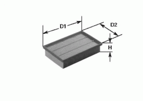 Воздушный фильтр CLEAN FILTERS MA3055