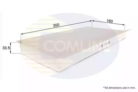 Фильтр салона COMLINE EKF113