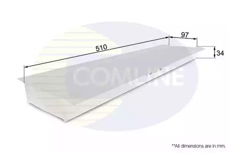 Фильтр салона COMLINE EKF155