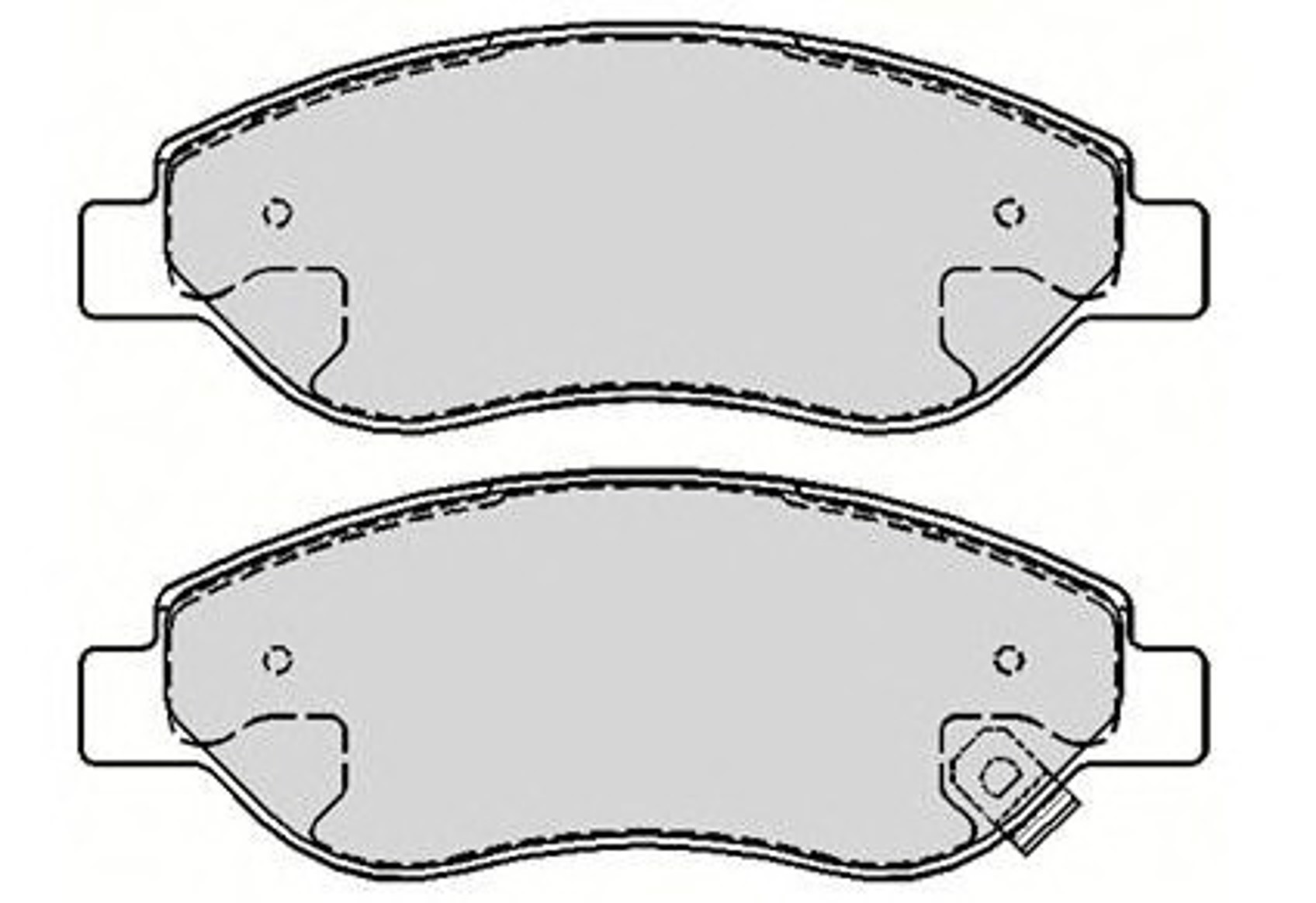 Тормозные колодки COMLINE CBP31638