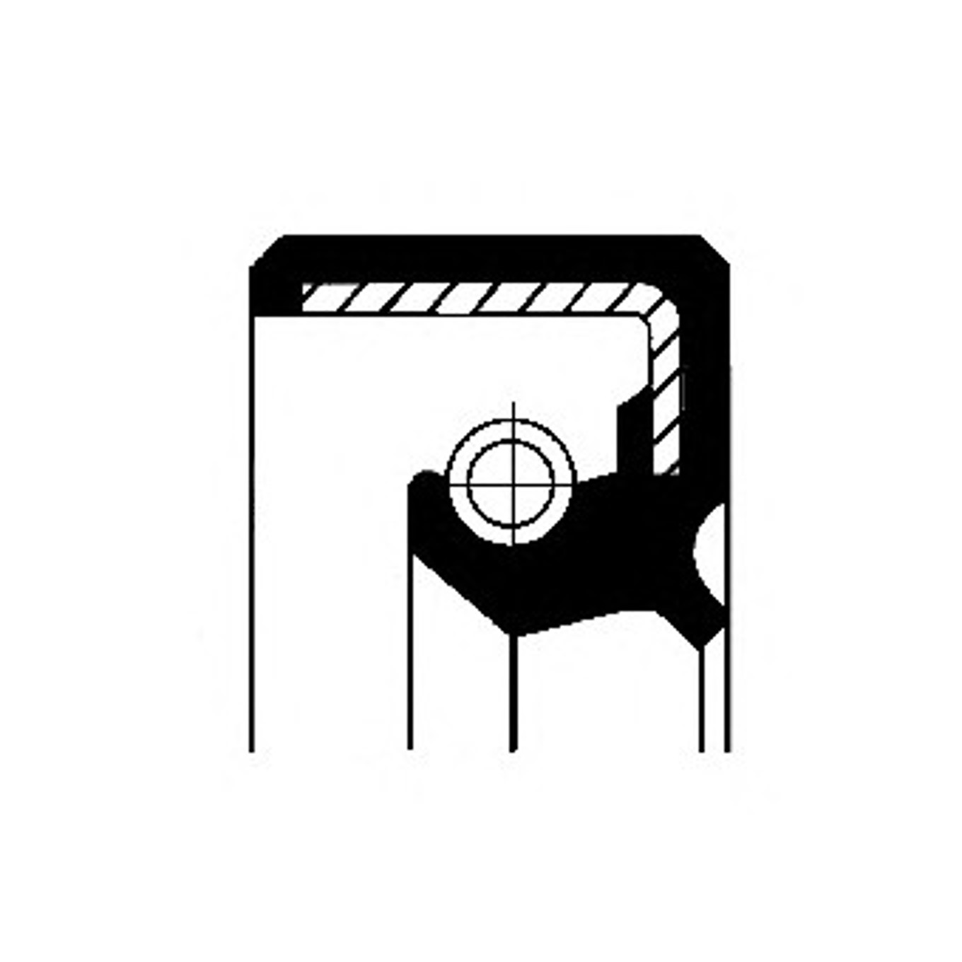 Сальник CORTECO 12001716B