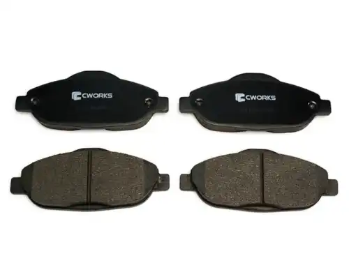 Колодки тормозные передние low metallic psa CWORKS C11CR0068