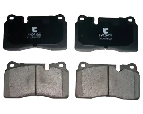 C11cr1048 тормозные колодки передние (low metallic) CWORKS C11CR1048