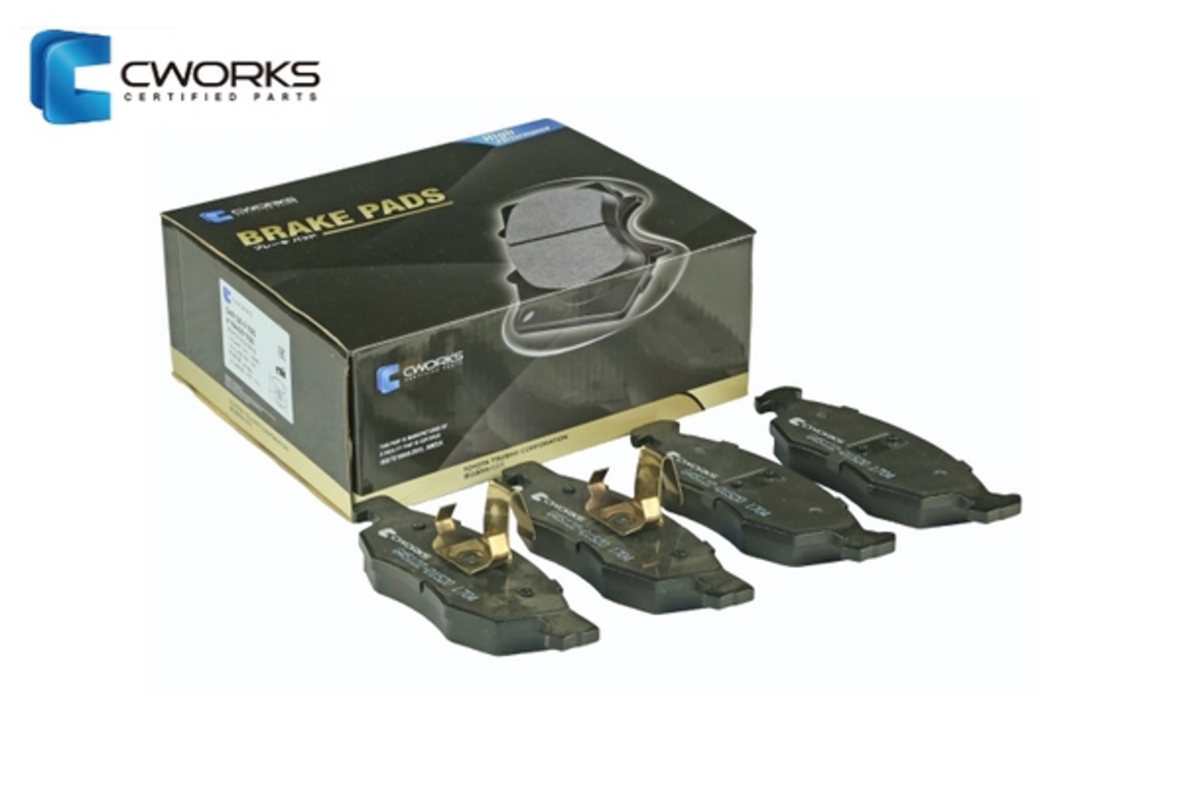 Колодки тормозные задние mercedes (a1644201520 / a1644201920) CWORKS G4512Z01520