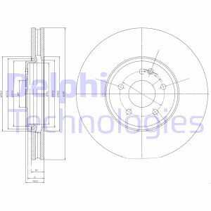 Тормозные диски DELPHI BG9020