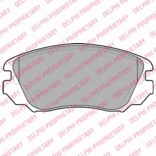 Комплект тормозных колодок дисковый тормоз