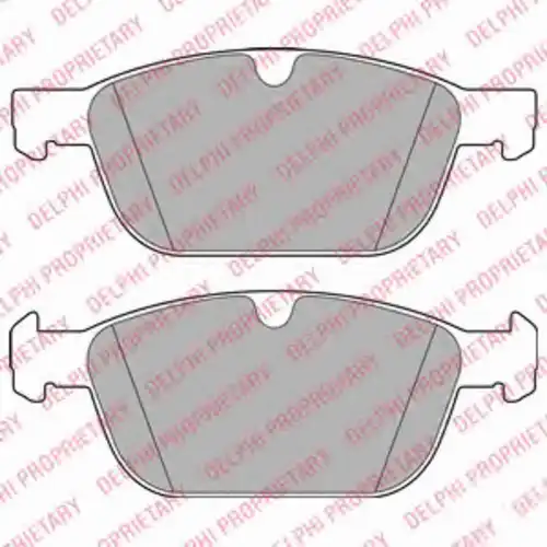 Тормозные колодки DELPHI LP2140