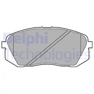 Тормозные колодки DELPHI LP2294