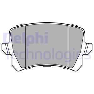Колодки тормозные задние DELPHI LP3247
