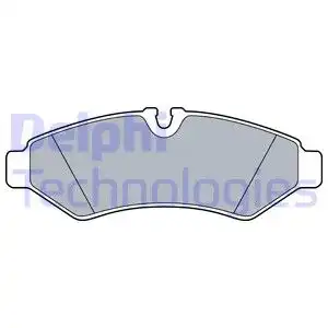 Тормозные колодки дисковые DELPHI LP3549
