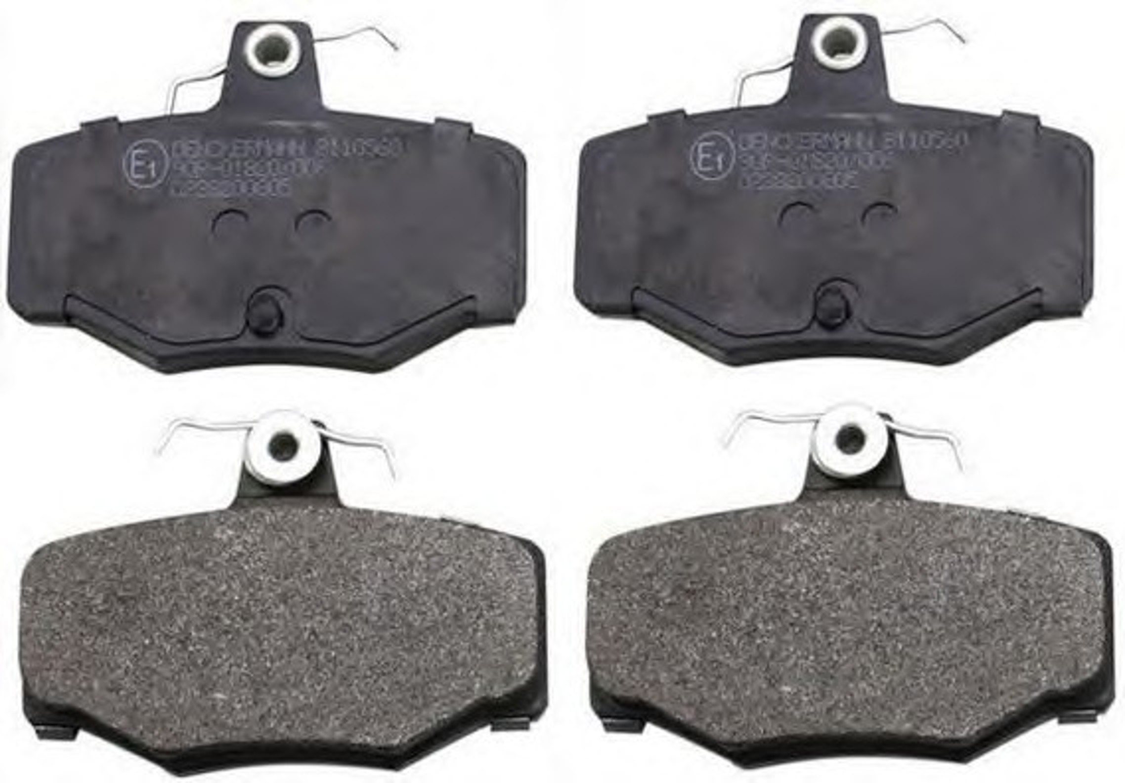 Колодки тормозные дисковые DENCKERMANN B110560