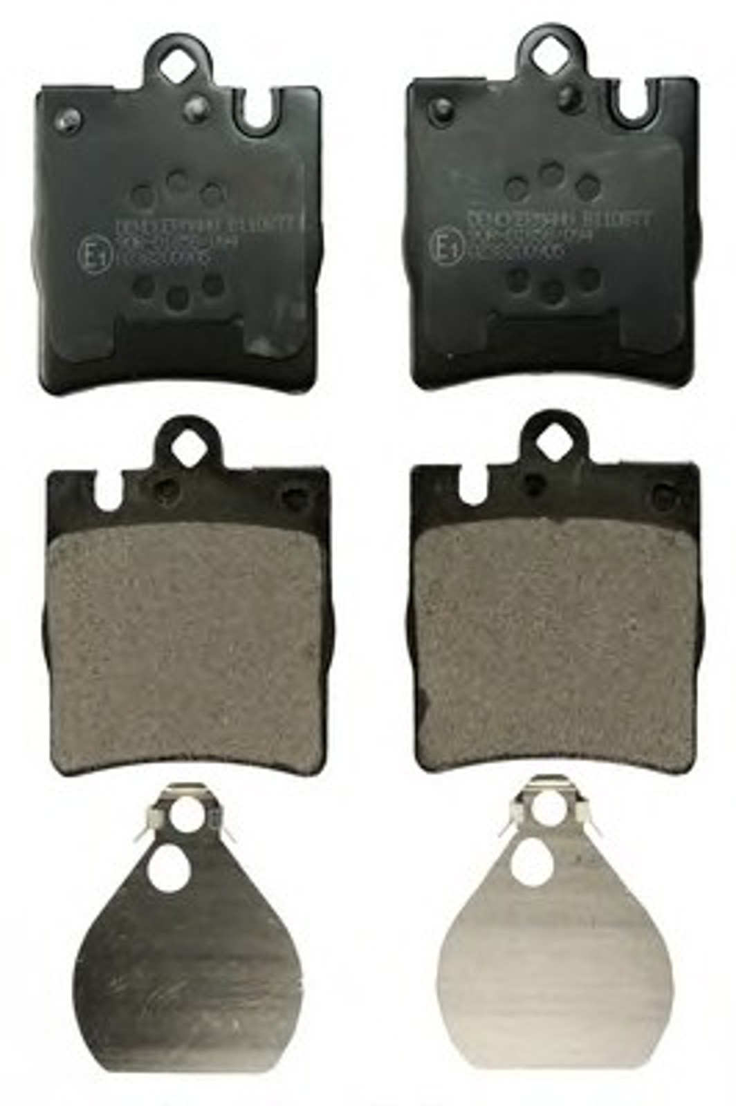 Колодки тормозные дисковые DENCKERMANN B110877