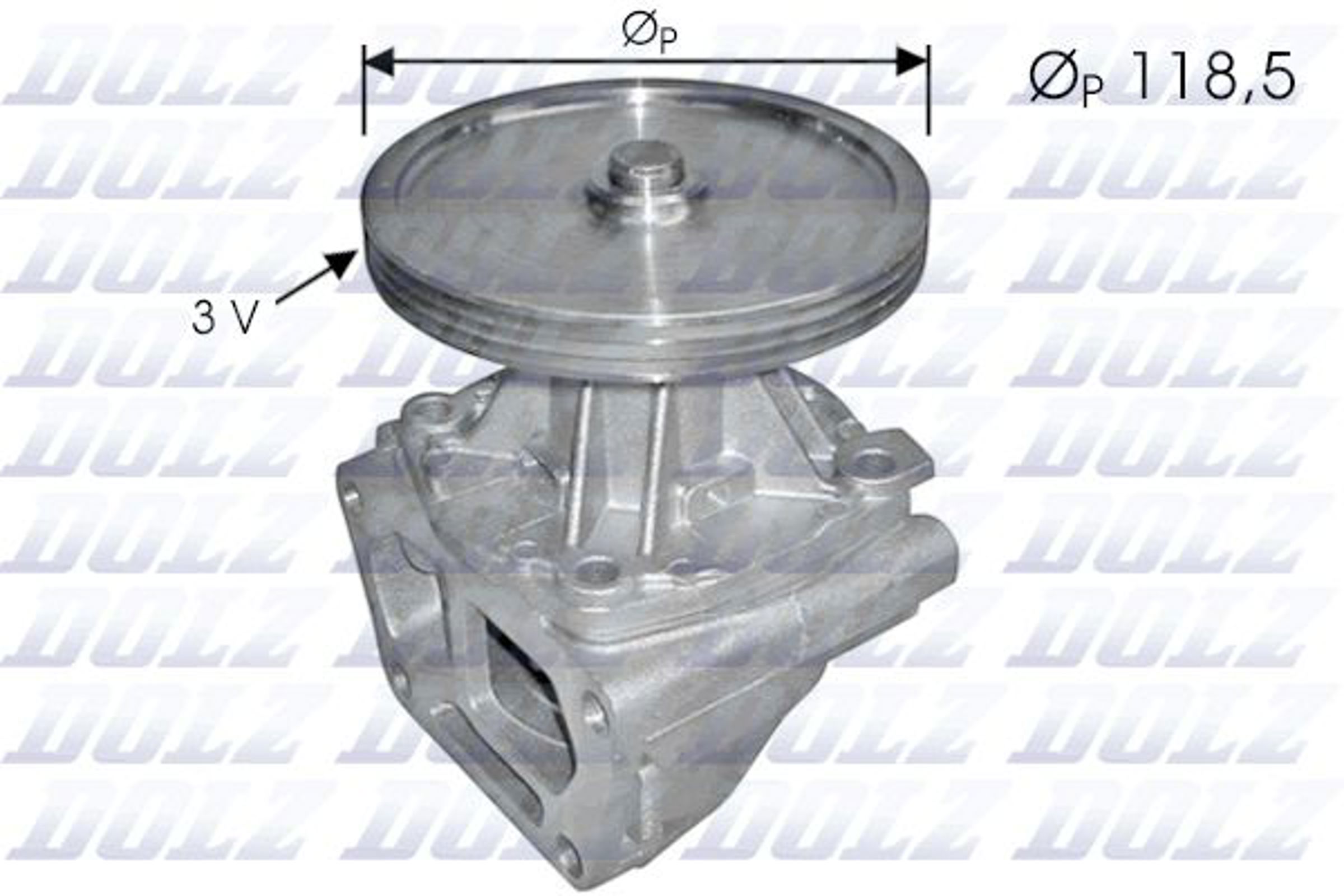 Насос водяной DOLZ S121