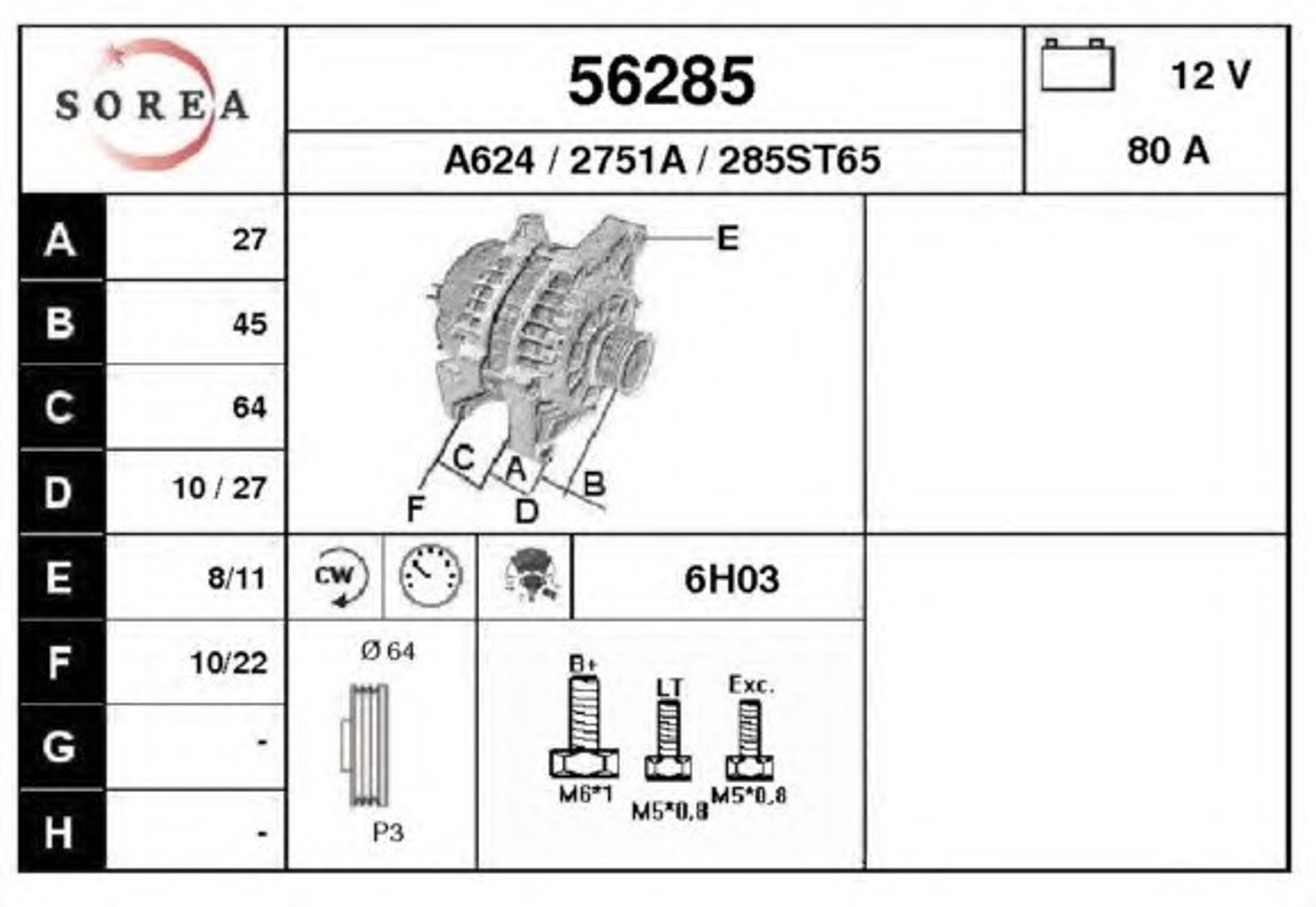 Генератор EAI 56285
