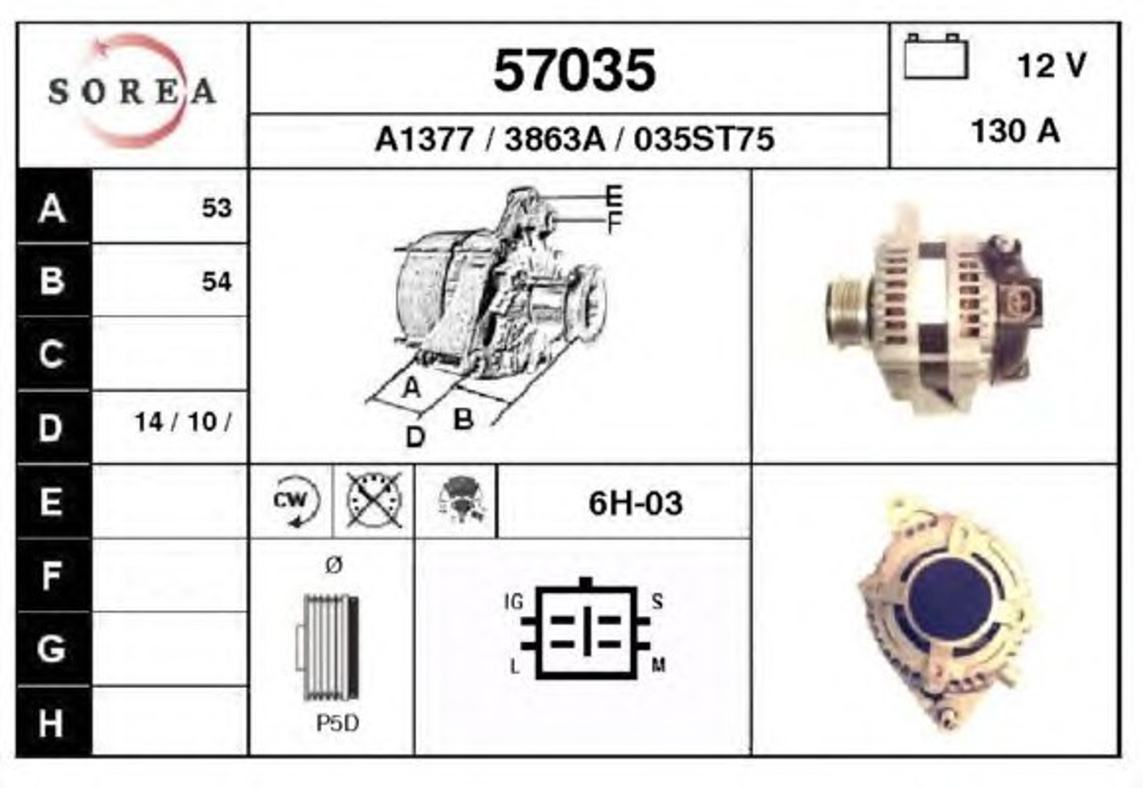 Генератор EAI 57035