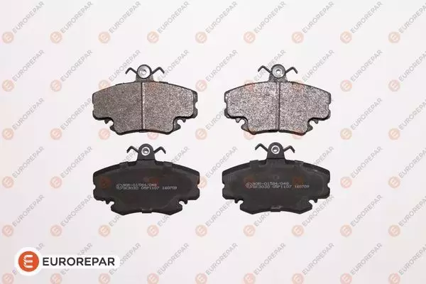 Комплект тормозных колодок дискового тормоза EUROREPAR 1617250780