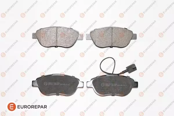 Комплект тормозных колодок дискового тормоза EUROREPAR 1617256480