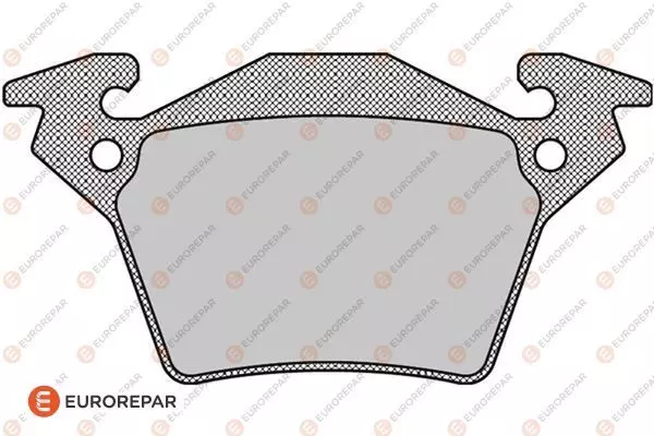 Колодки тормозные дисковые EUROREPAR 1617264680