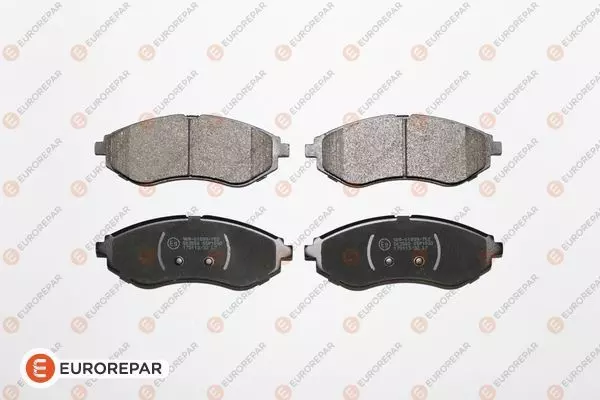 Комплект тормозных колодок дискового тормоза EUROREPAR 1617266280