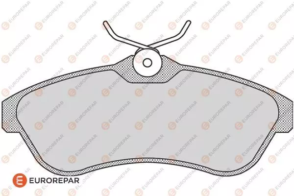 Колодки тормозные дисковые EUROREPAR 1617270280