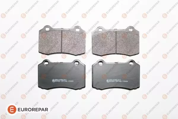 Колодки тормозные дисковые EUROREPAR 1619607480