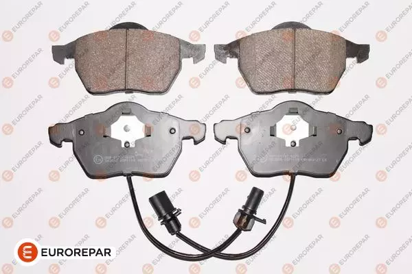 Колодки тормозные дисковые EUROREPAR 1639372580