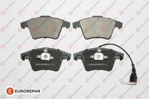 Колодки тормозные дисковые vw multivan v 03 front with sensor EUROREPAR 1639375680