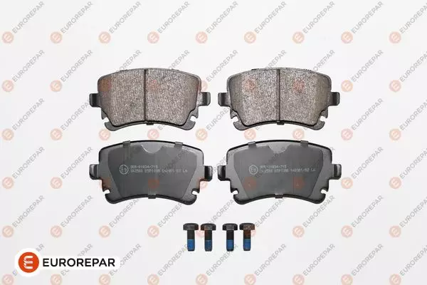 Колодки тормозные дисковые EUROREPAR 1639377180