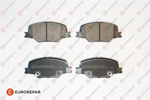 Колодки тормозные дисковые opel insignia b (z18) insignia b grand sport (z18) 17 EUROREPAR 1667816880