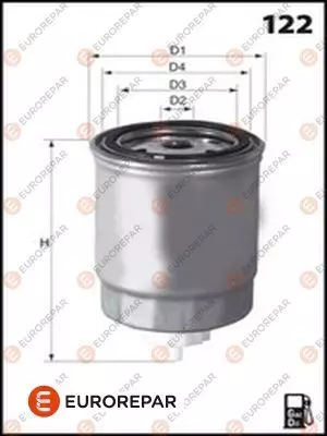 Фильтр топливный EUROREPAR E148100
