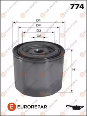 Масляный фильтр EUROREPAR E149155