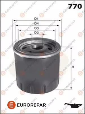 Масляный фильтр EUROREPAR E149191