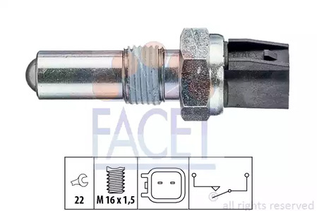 Датчик заднего хода FACET 7.6283